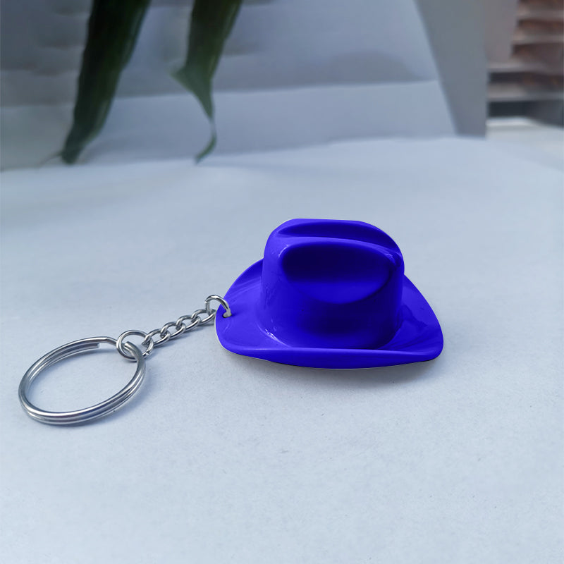 🤠 Cowboyhatt nøkkelring med flaskeåpner - Det ville vesten i lommen!