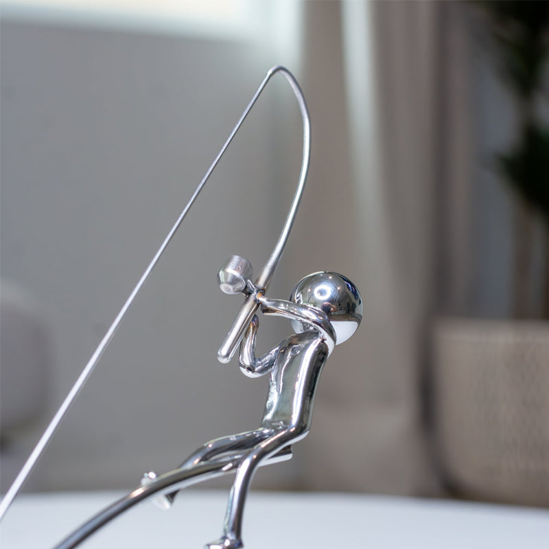 Kreativt balansert fiske modell ornamente