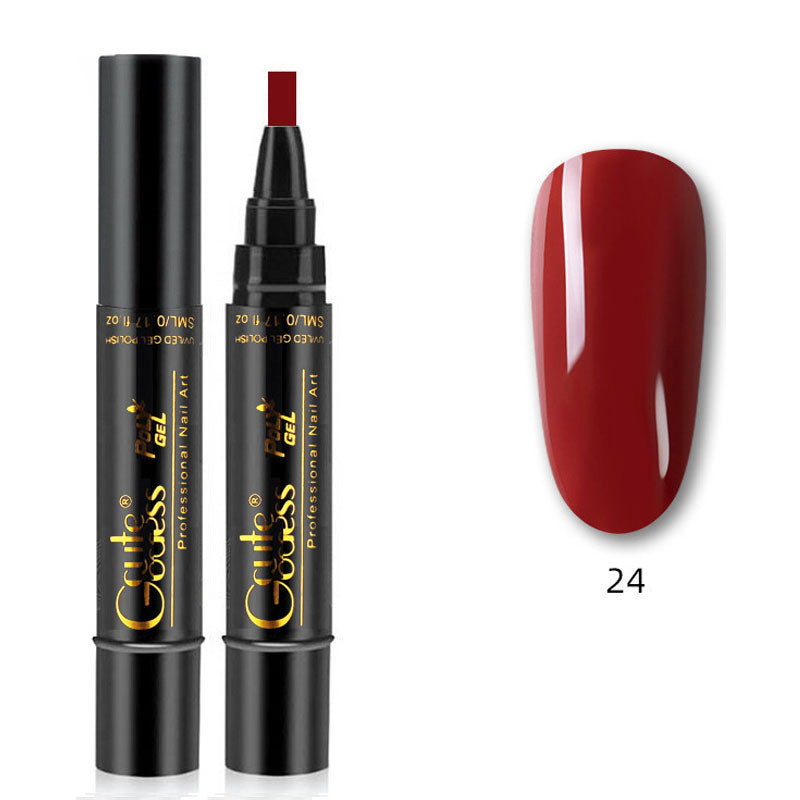 Ett-trinns lim Tre-i-ett-neglelakkblyant