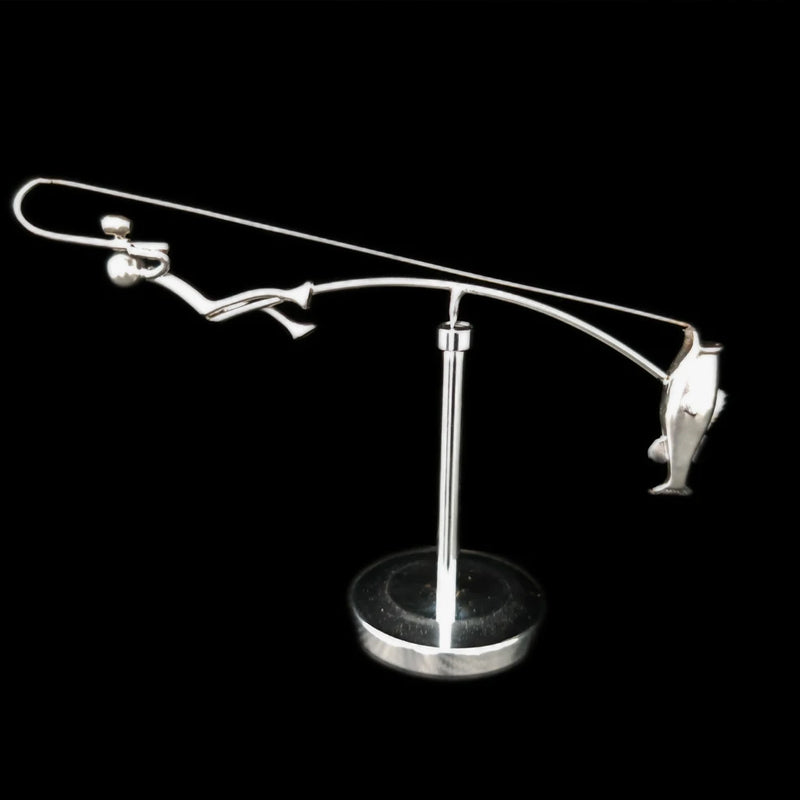 Kreativt balansert fiske modell ornamente