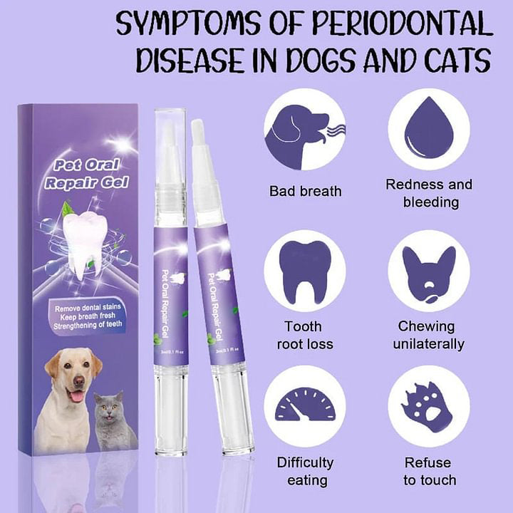 🥇KÖP 1 FÅ 1 GRATIS🔥Pet Oral Repair Gel🐱🐶