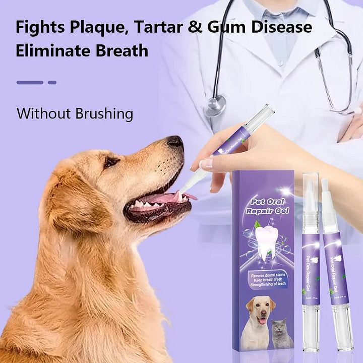 🥇KÖP 1 FÅ 1 GRATIS🔥Pet Oral Repair Gel🐱🐶