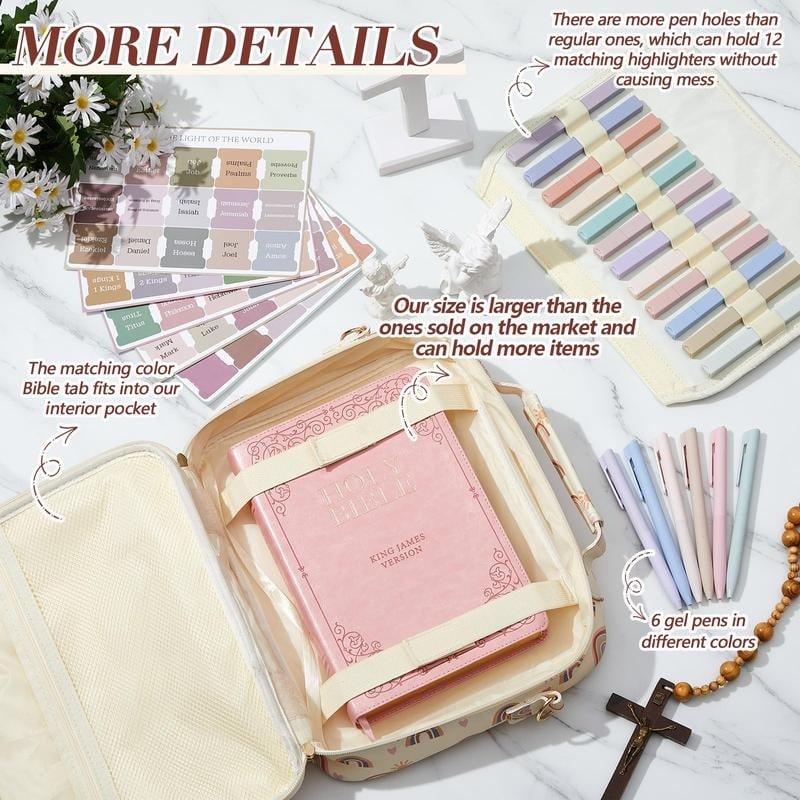 💖🌸Oppbevaringspose Med Broderte Bokstaver