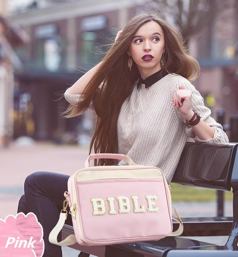 💖🌸Oppbevaringspose Med Broderte Bokstaver