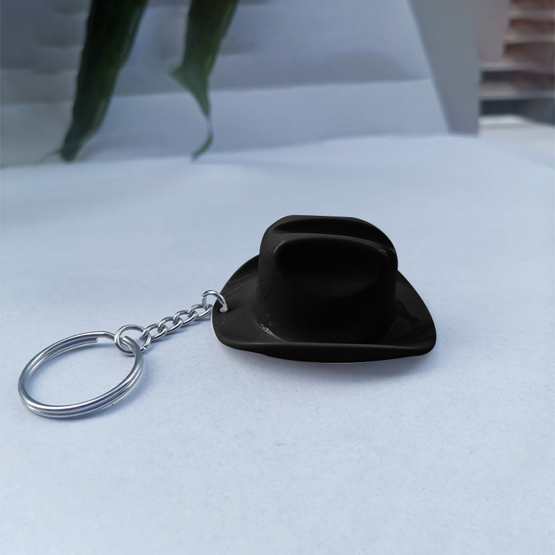 🤠 Cowboyhatt nøkkelring med flaskeåpner - Det ville vesten i lommen!