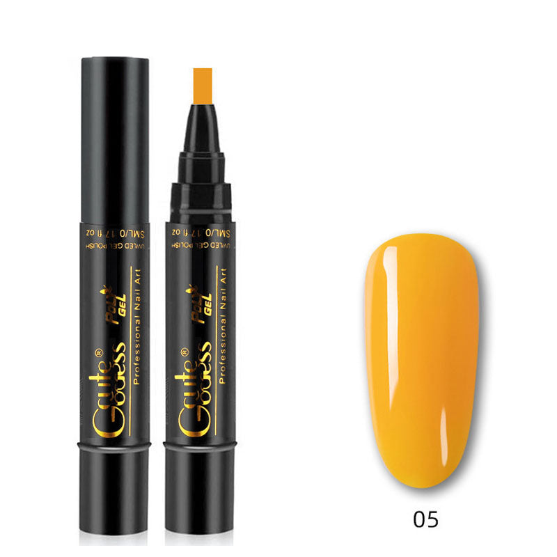 Ett-trinns lim Tre-i-ett-neglelakkblyant