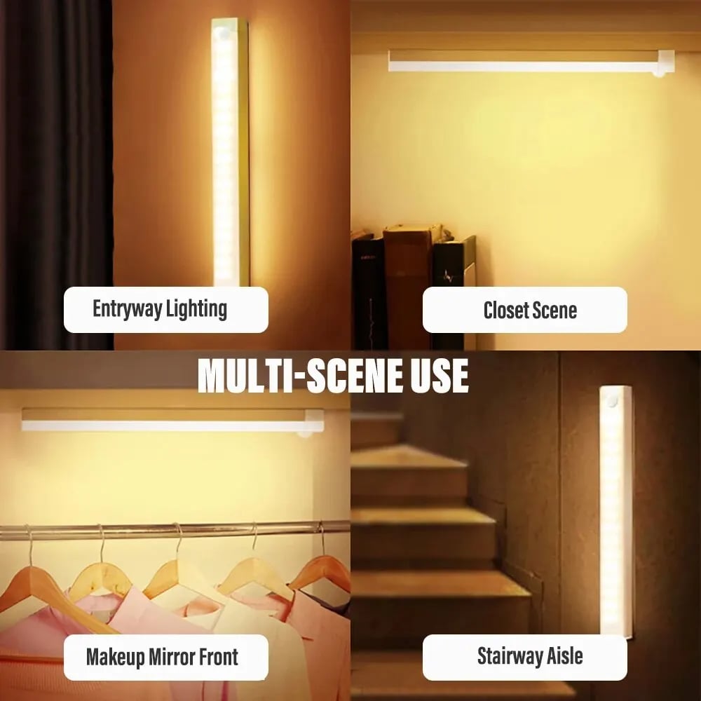 🔥NYTTÅRSSALG - Oppladbare LED-lys uten stans uten smart sensor
