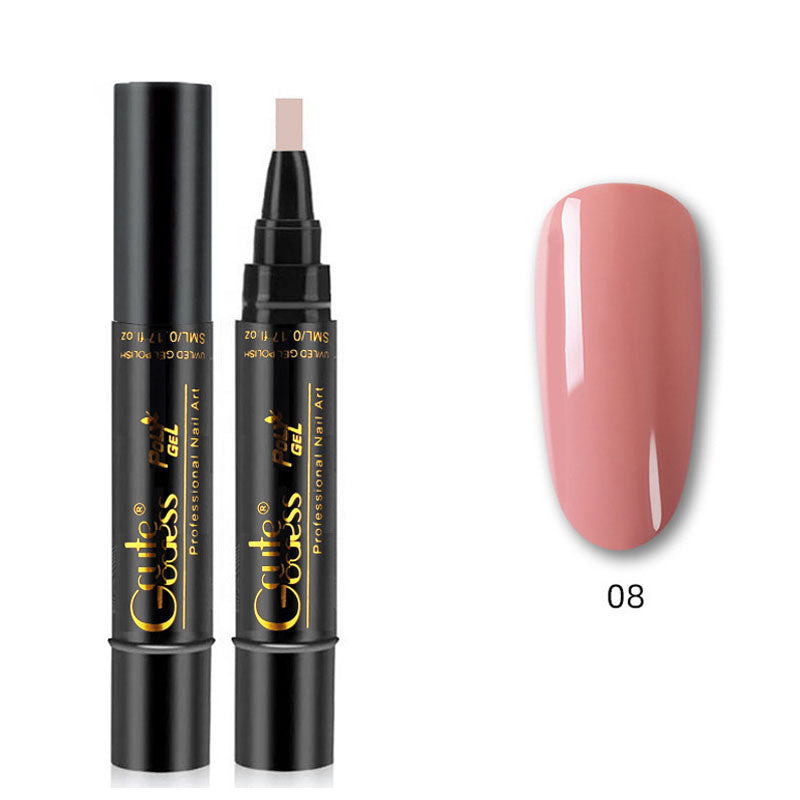 Ett-trinns lim Tre-i-ett-neglelakkblyant