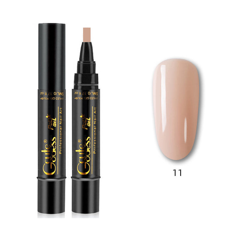 Ett-trinns lim Tre-i-ett-neglelakkblyant