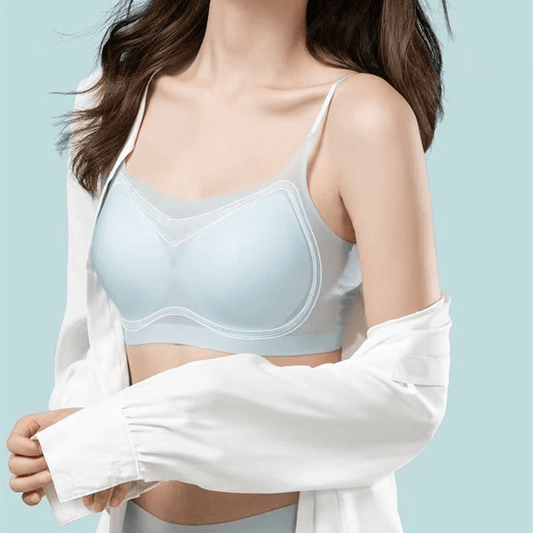 🔥köp 1 få 1 gratis--Summer Seamless Ultra -Thin Plus Size Ice Silk Comfort BH