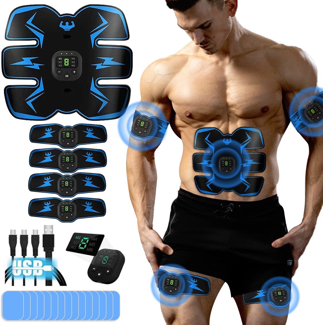 Kraftig stimulator for magemusklene