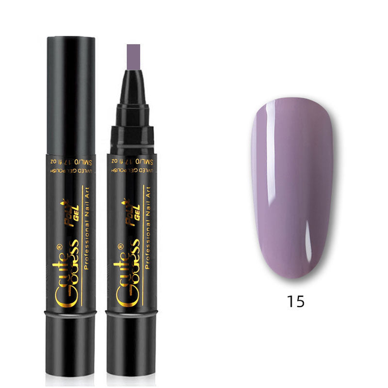 Ett-trinns lim Tre-i-ett-neglelakkblyant