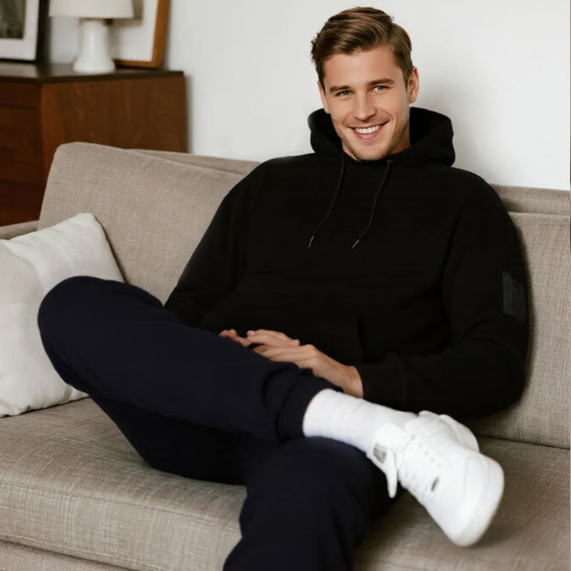 🔥SISTE SALGSDAG - 49 % RABATT🎁Komfortabel hettegenser i flymodus