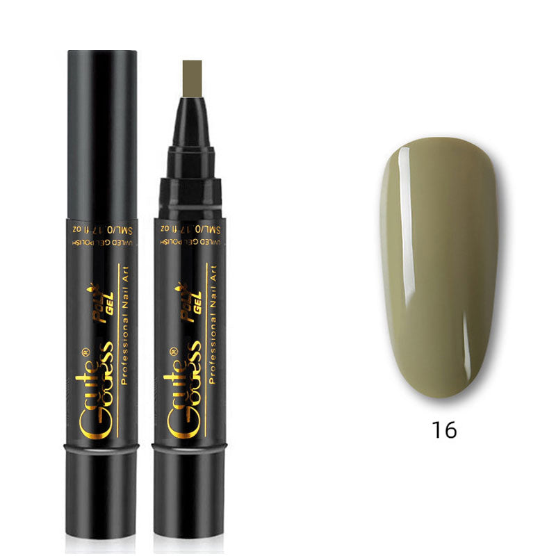 Ett-trinns lim Tre-i-ett-neglelakkblyant