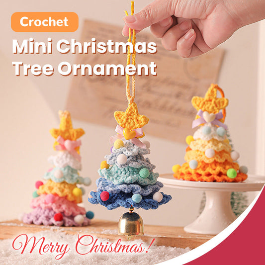 Heklet mini-juletrepynt