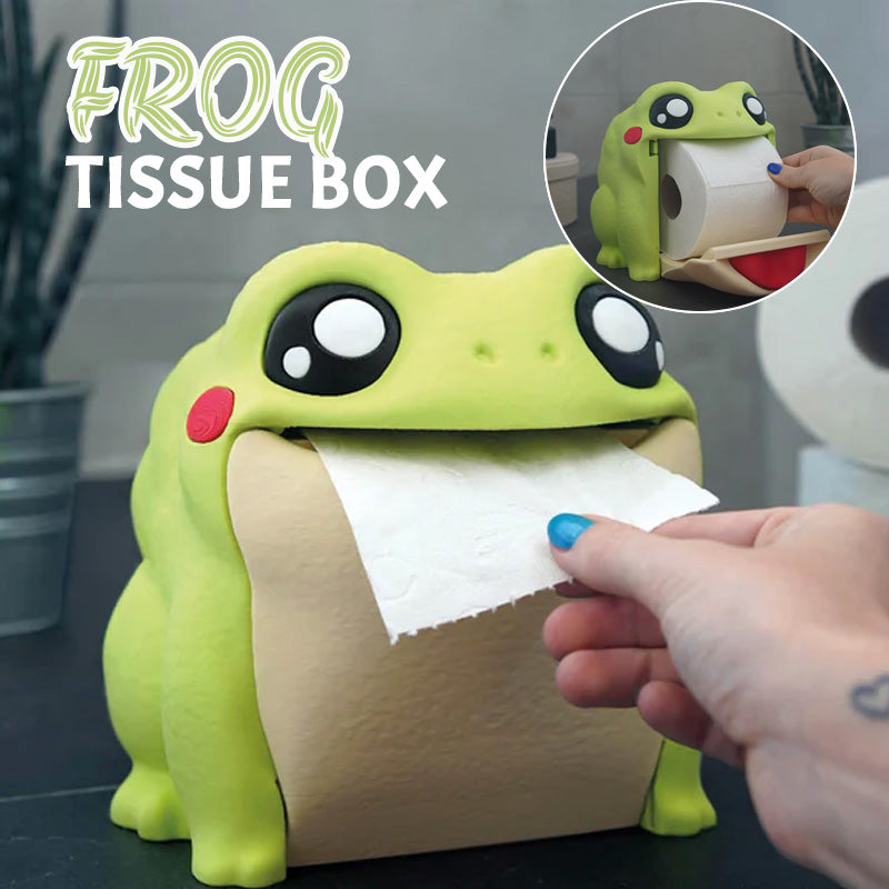 🐸 Froskeserviettboks - finurlig sjarm møter hverdagsfunksjon!