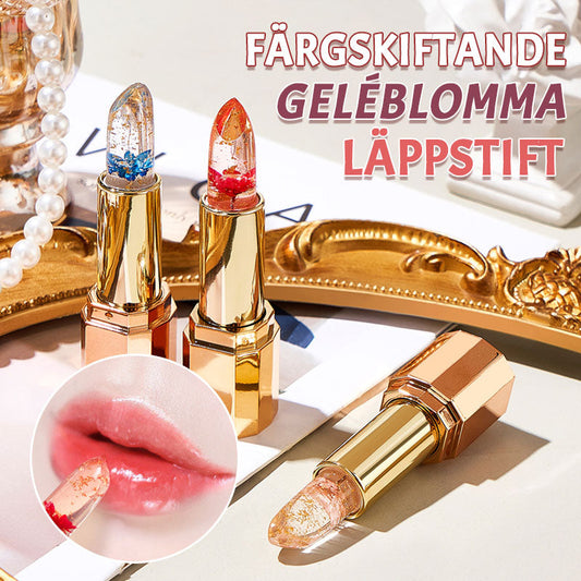 🌸Fargeendrende geléblomst-leppestift💋
