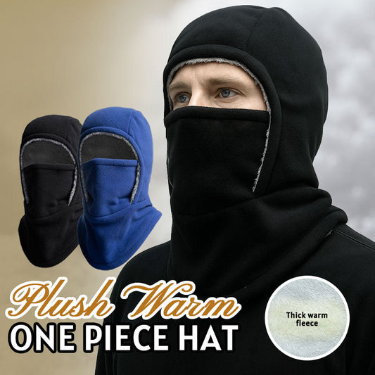 Plysj Varm Lue I Ett Stykke