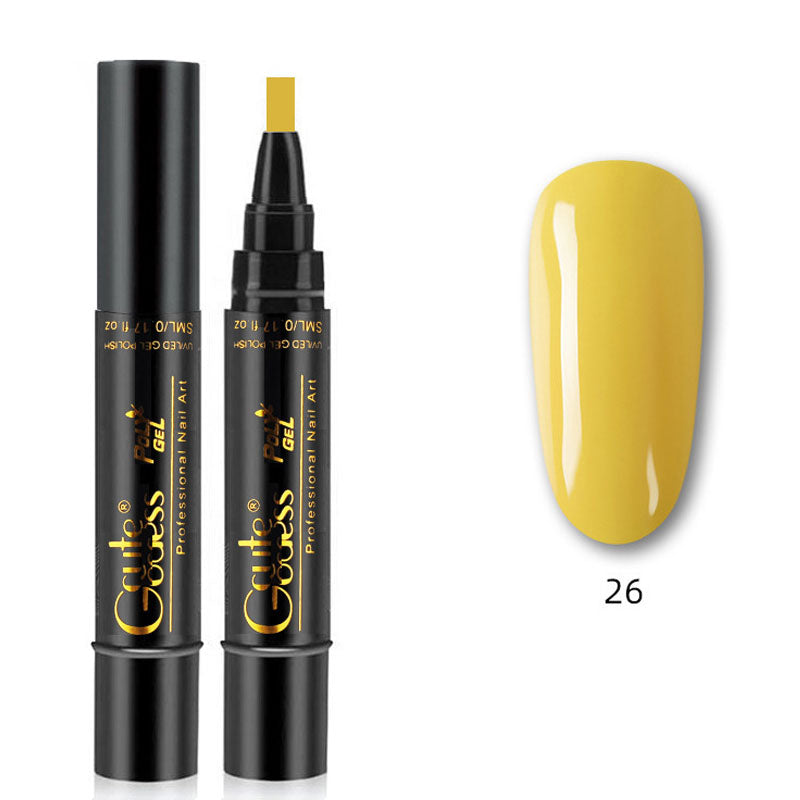 Ett-trinns lim Tre-i-ett-neglelakkblyant