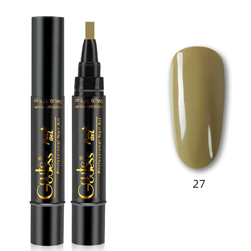 Ett-trinns lim Tre-i-ett-neglelakkblyant