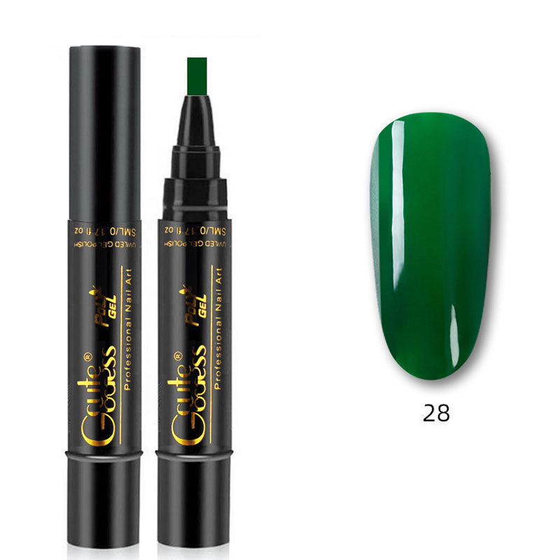 Ett-trinns lim Tre-i-ett-neglelakkblyant