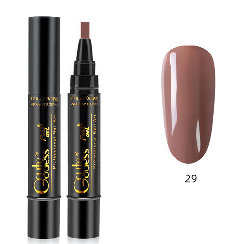 Ett-trinns lim Tre-i-ett-neglelakkblyant