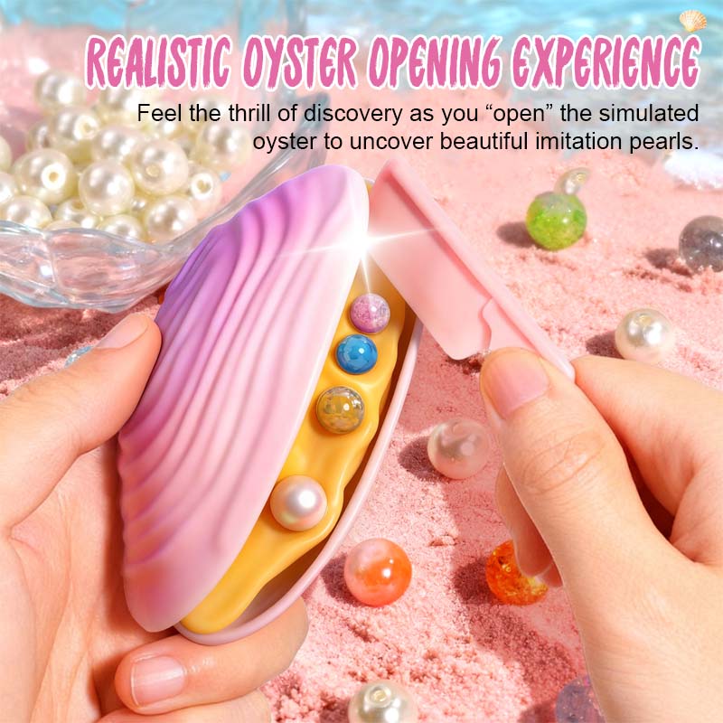 Gaveeske med perler av dyrebare muslinge