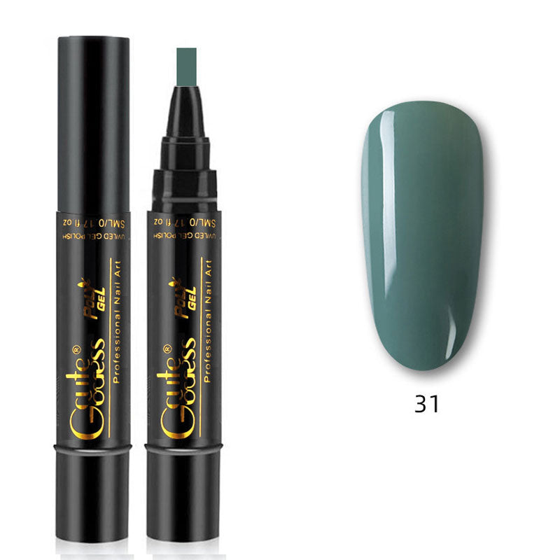 Ett-trinns lim Tre-i-ett-neglelakkblyant