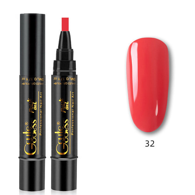 Ett-trinns lim Tre-i-ett-neglelakkblyant