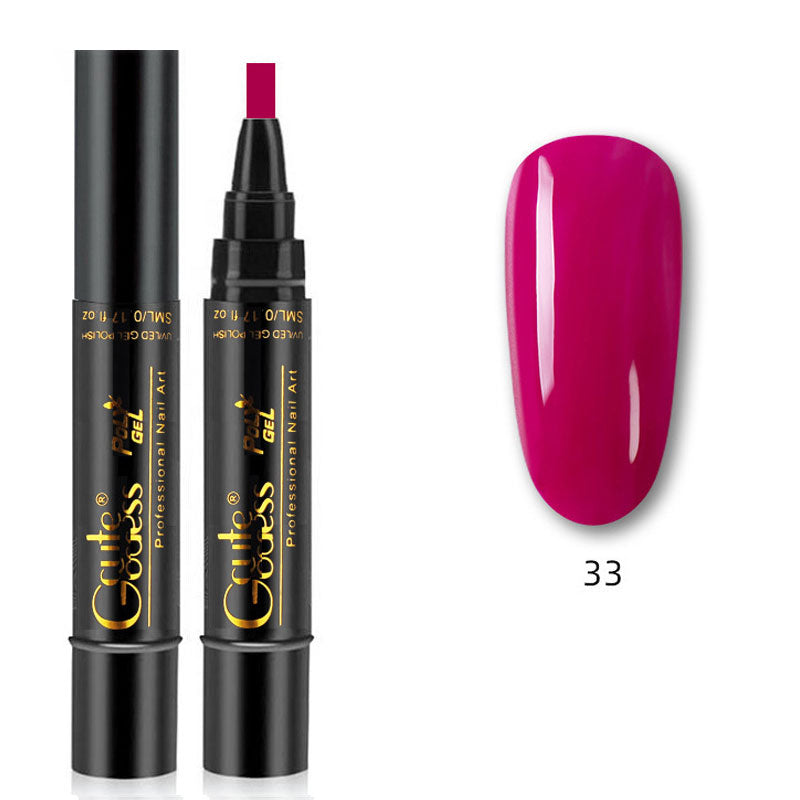 Ett-trinns lim Tre-i-ett-neglelakkblyant