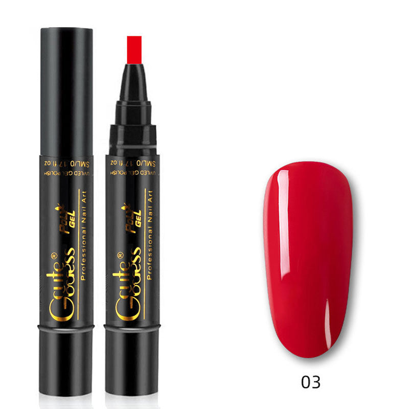 Ett-trinns lim Tre-i-ett-neglelakkblyant