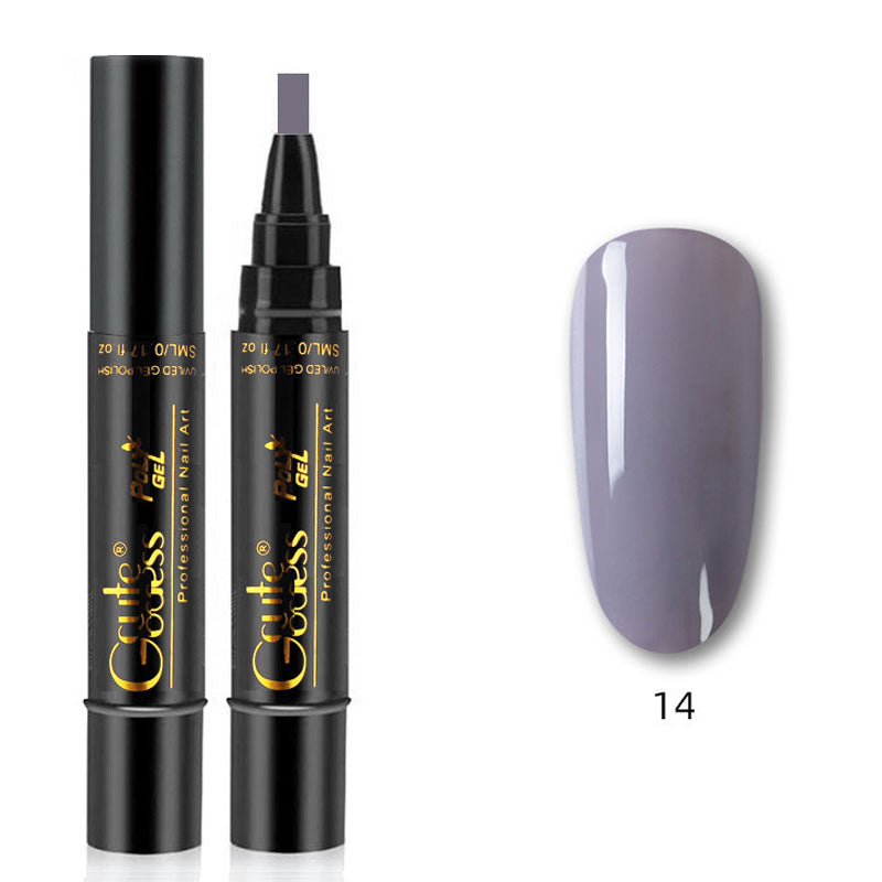 Ett-trinns lim Tre-i-ett-neglelakkblyant