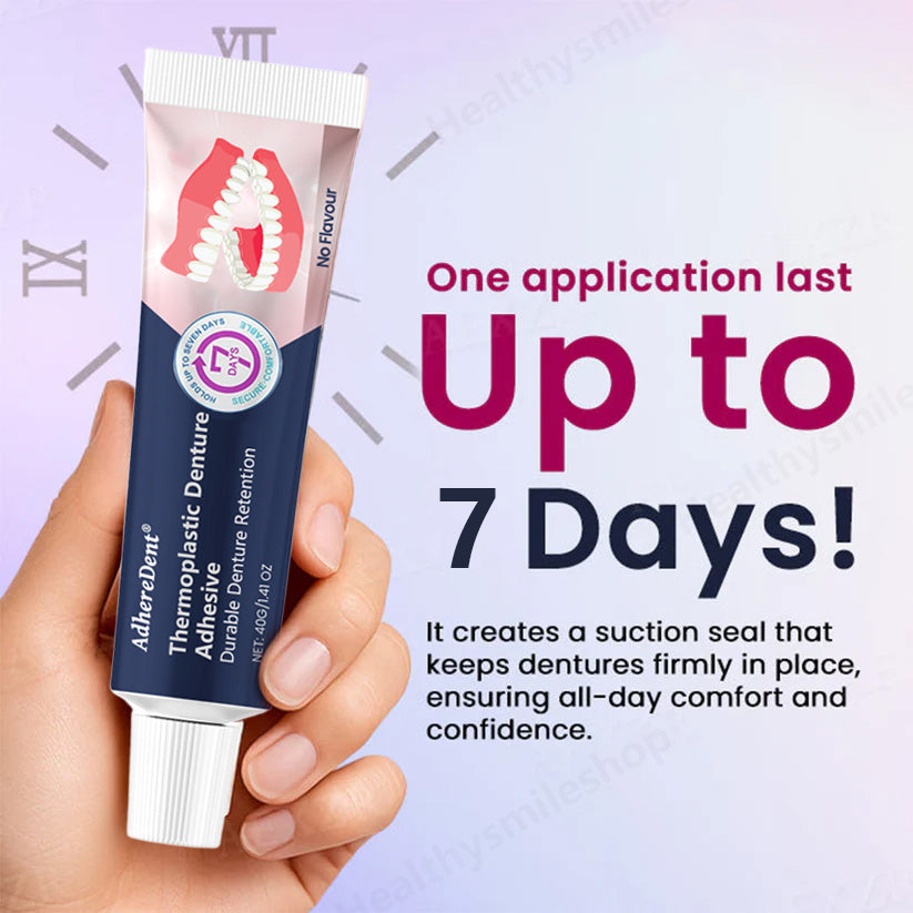 Thermoplastic adhesive for dentures ⏳ Permanent hold for dentures