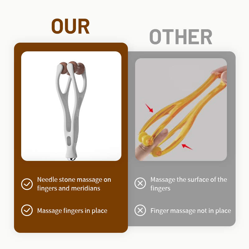 Fingermassasjeappara