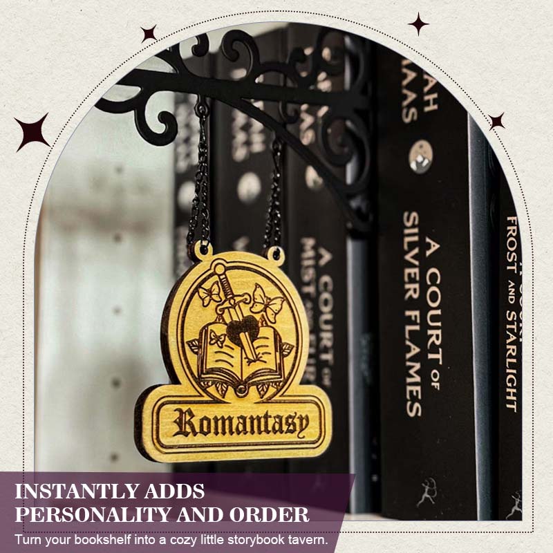 Book Nook Tavern-skilt