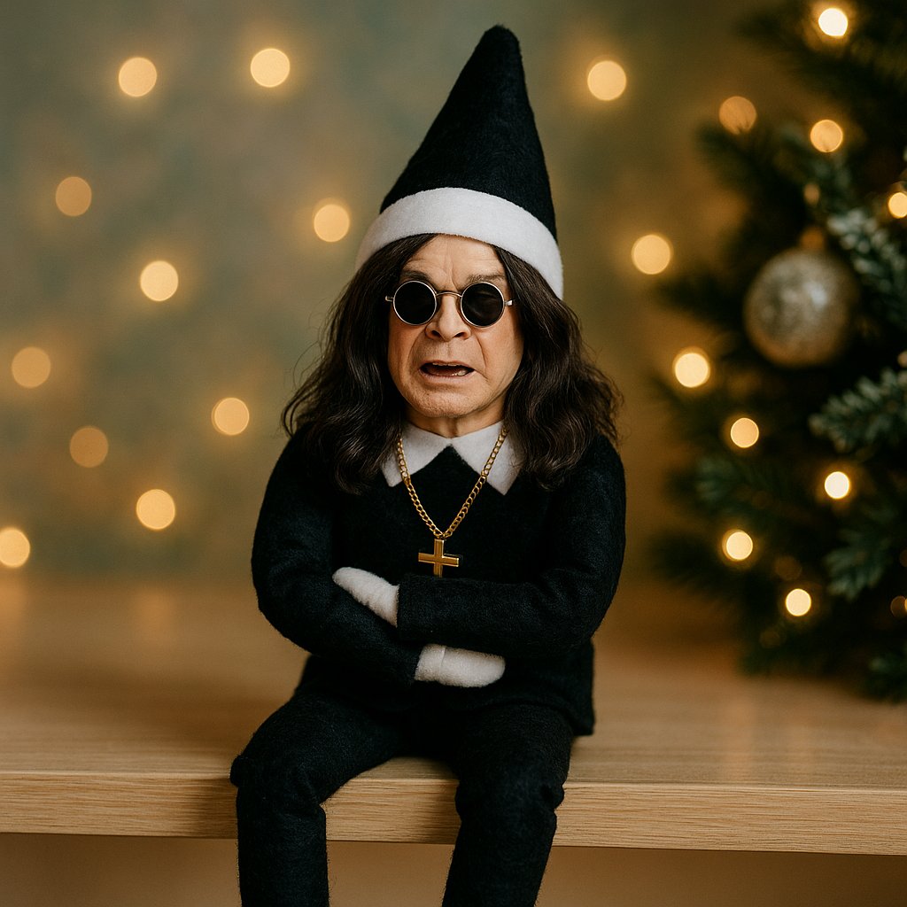 Ozzy julenissedukke