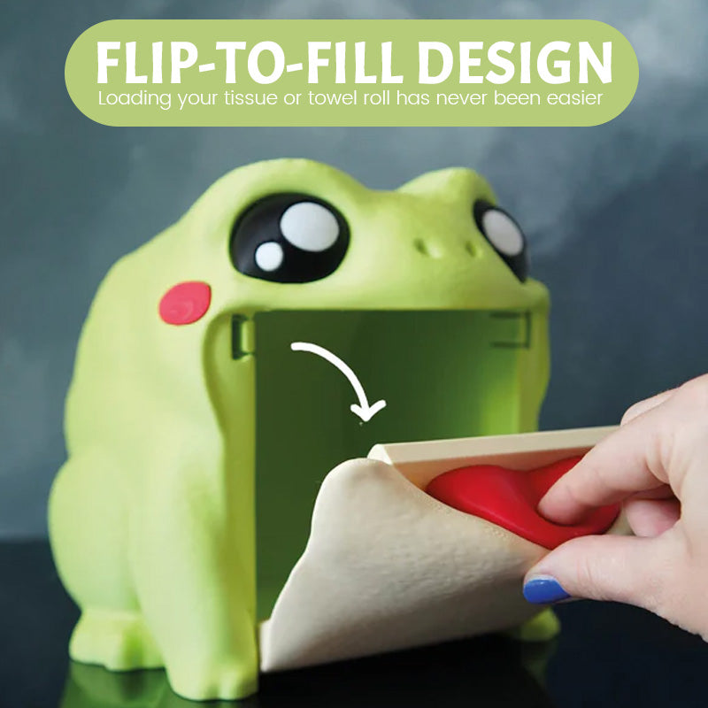 🐸 Froskeserviettboks - finurlig sjarm møter hverdagsfunksjon!
