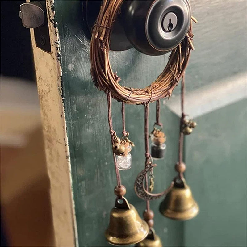 Magiske vindklokker for dekorasjon av hjemmedører