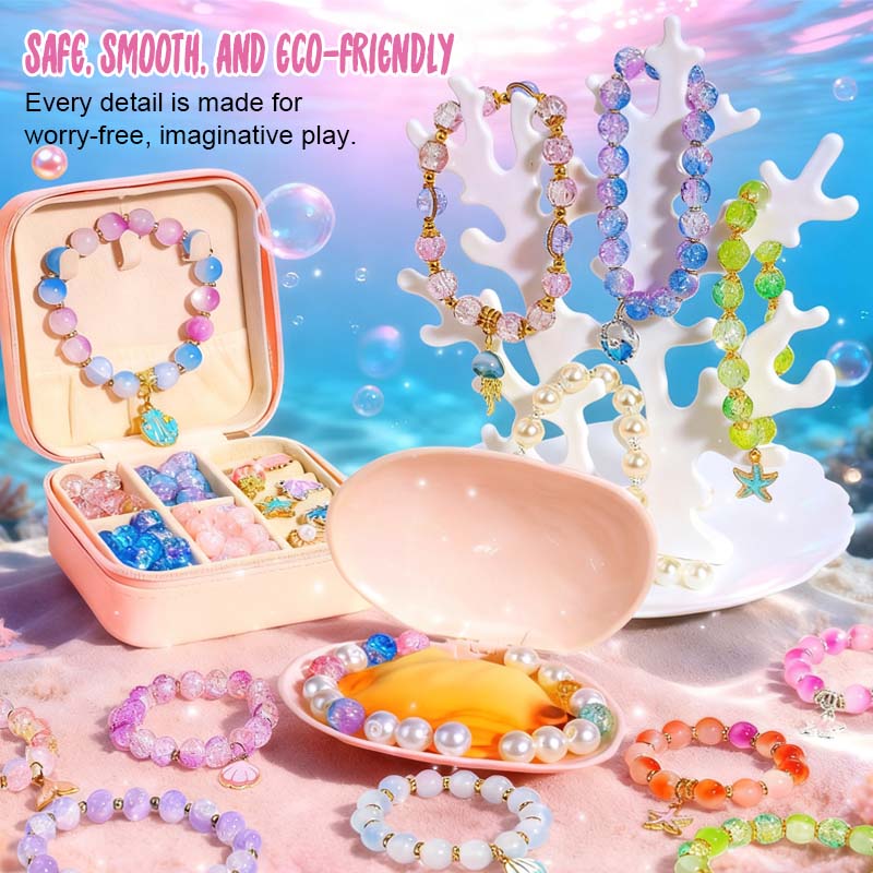 Gaveeske med perler av dyrebare muslinge