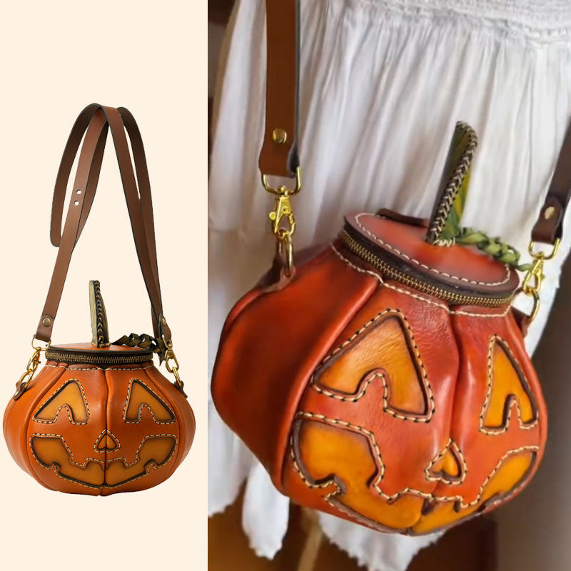 🎃 Gresskar-berlockbag - et lite stykke halloweenmagi 🕸️