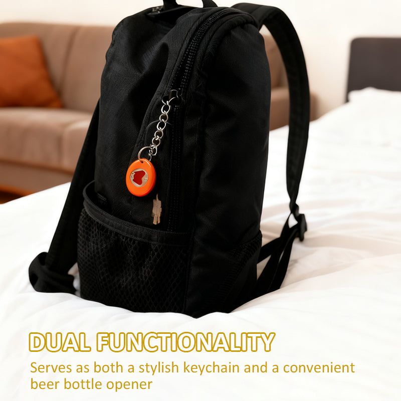 🤠 Cowboyhatt nøkkelring med flaskeåpner - Det ville vesten i lommen!