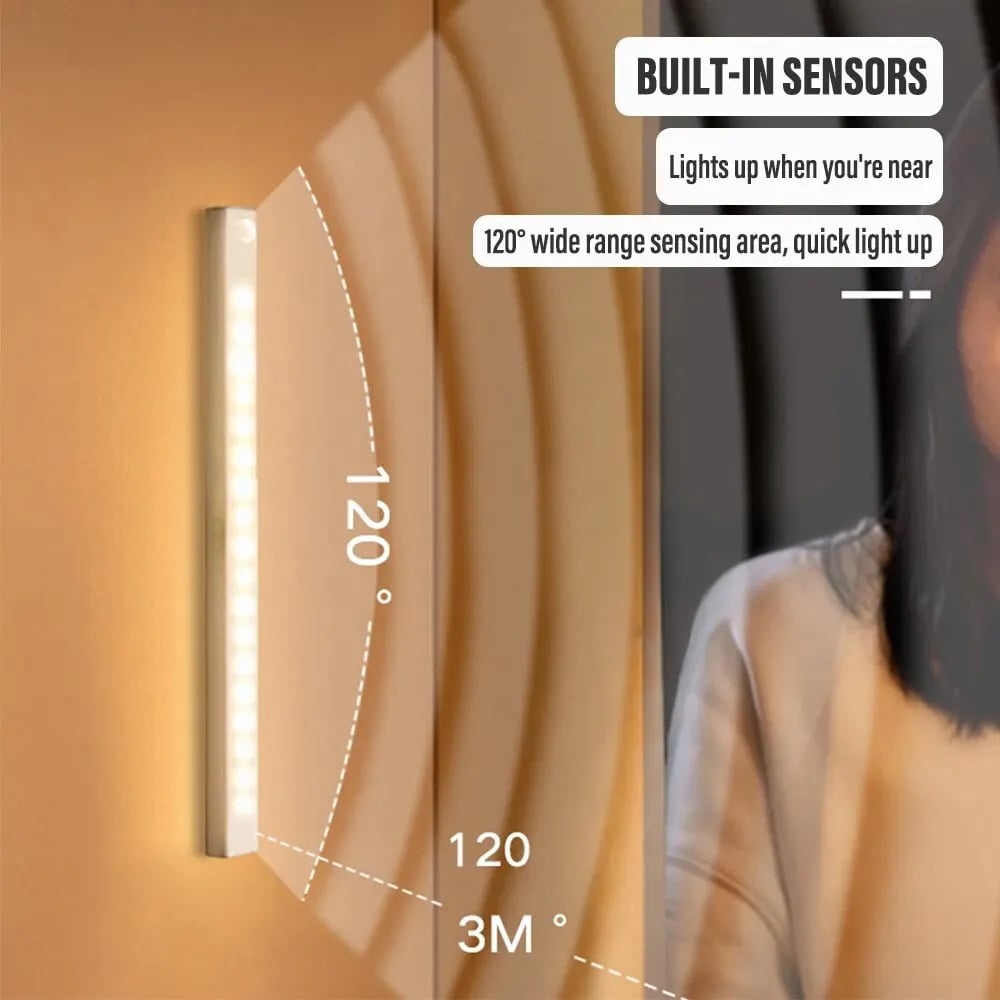 🔥NYTTÅRSSALG - Oppladbare LED-lys uten stans uten smart sensor