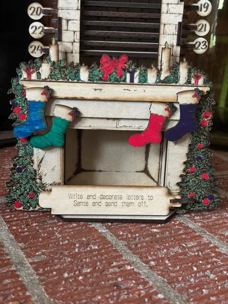 🎅Julemannens skorsteinsadventskalende🎁