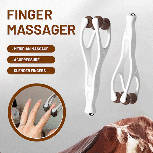 Fingermassasjeappara