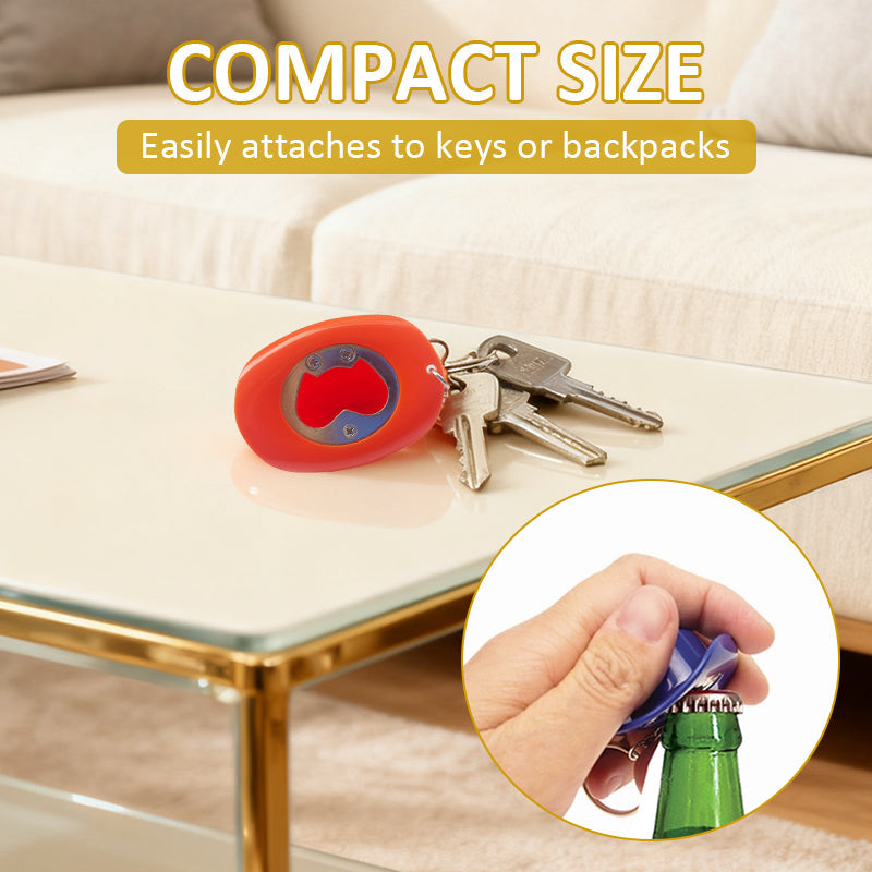 🤠 Cowboyhatt nøkkelring med flaskeåpner - Det ville vesten i lommen!