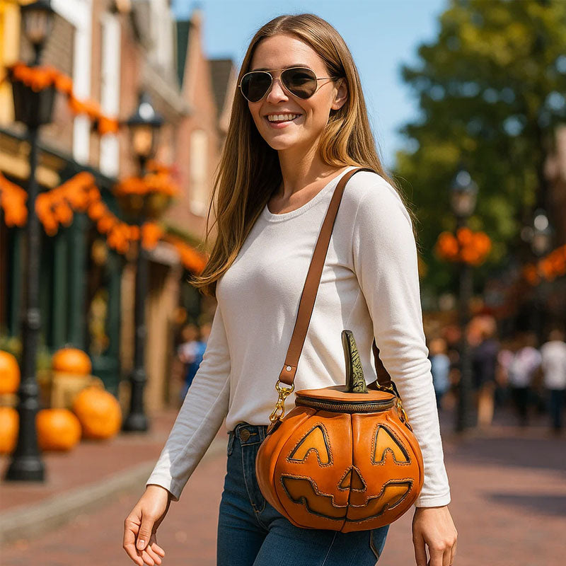 🎃 Gresskar-berlockbag - et lite stykke halloweenmagi 🕸️