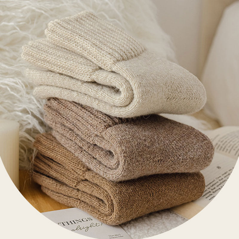 🧦 Varmende ullsokker i middels høyde