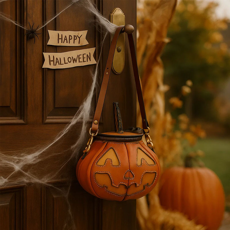 🎃 Gresskar-berlockbag - et lite stykke halloweenmagi 🕸️