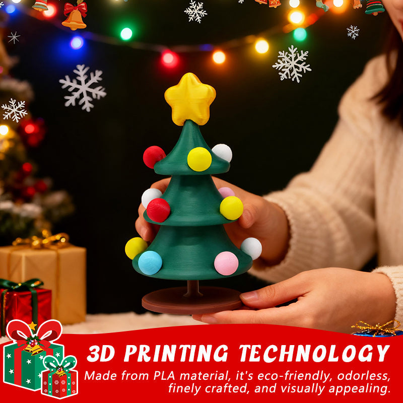 🎄 3D-printet vippende juletre-leke 🎁
