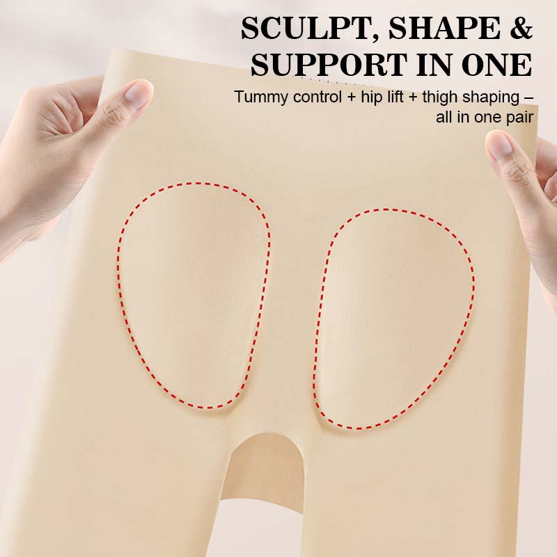 ✨ Ice Silk sikkerhetsbukse 3-i-1: undertøy, sikkerhetsbukser og magekontrollbukser. Si farvel til pinlige, skjulte striper